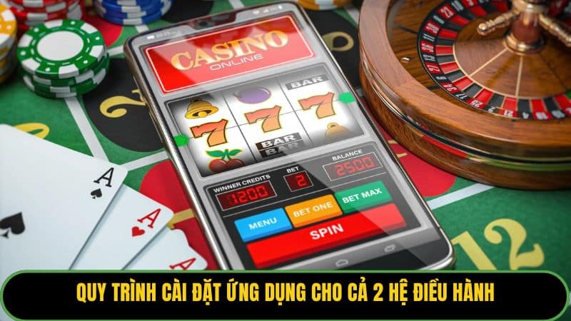 Quy trình cài đặt ứng dụng cho cả 2 hệ điều hành
